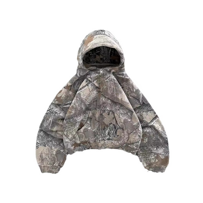 Urban Camo Retro Hoodie