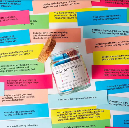 Bible Verses In A Jar