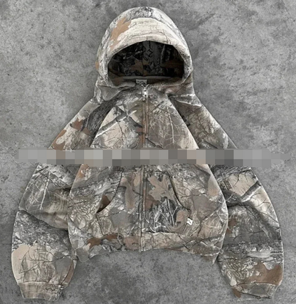 Urban Camo Retro Hoodie