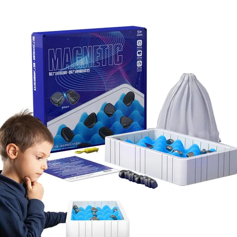Chess Board Game Magnetic Effect
