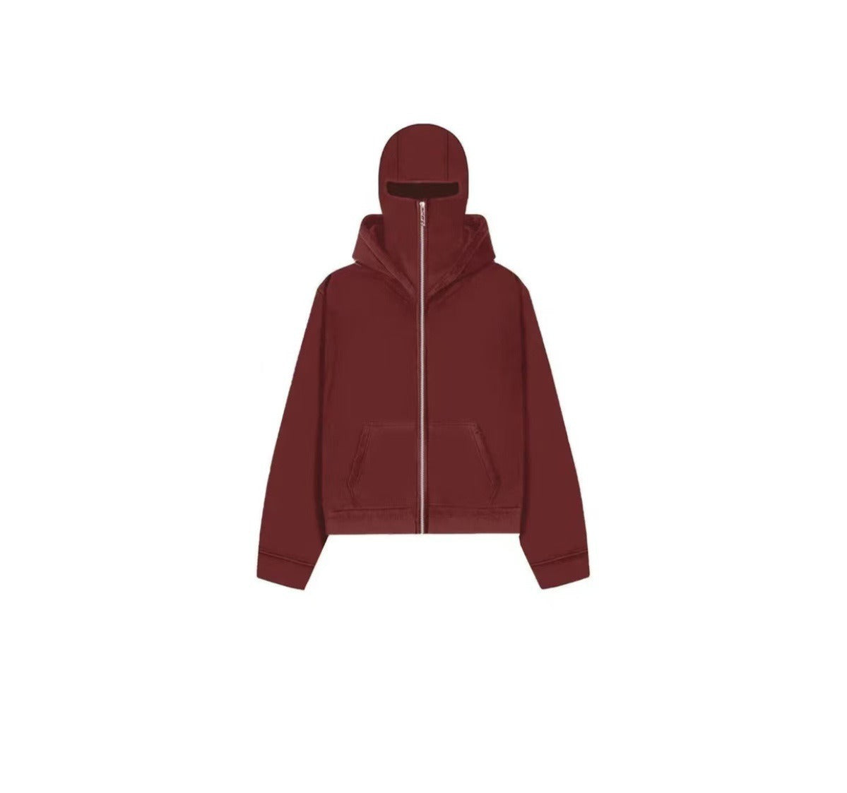 Men's Hooded Zip-Up Baseball Jacket