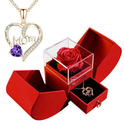 Christmas Jewelry Box Necklace