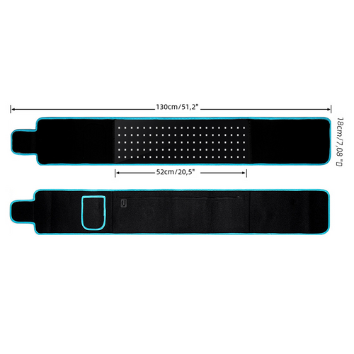 Long Wave Red Light Therapy Heating Waist Belt