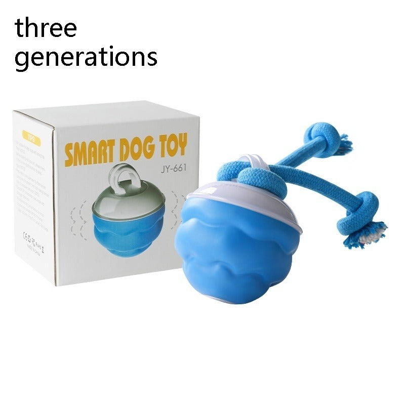 Interactive Pet Rolling Ball Toy USB Rechargeable