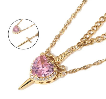 Love Dagger Necklace